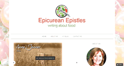 Desktop Screenshot of epicureanepistles.com