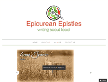Tablet Screenshot of epicureanepistles.com